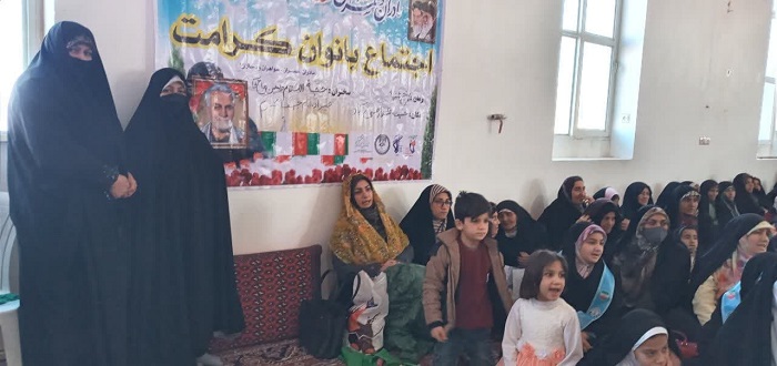 اجتماع بانوان کرامت در صفي آباد به همت کانون‌هاي مساجد اسفراين