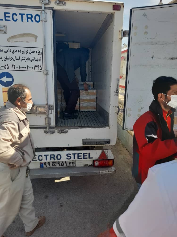 توزيع 150 بسته گوشت نذري را در ميان نيازمندان شهرستان گرمه