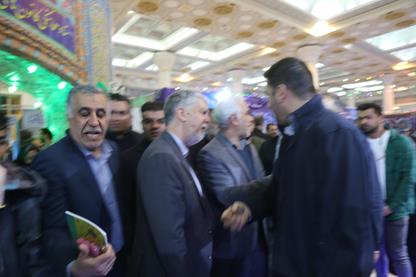 بازديد وزير فرهنگ و ارشاد اسلامي از بخش «مسجد، پايگاه قرآن»