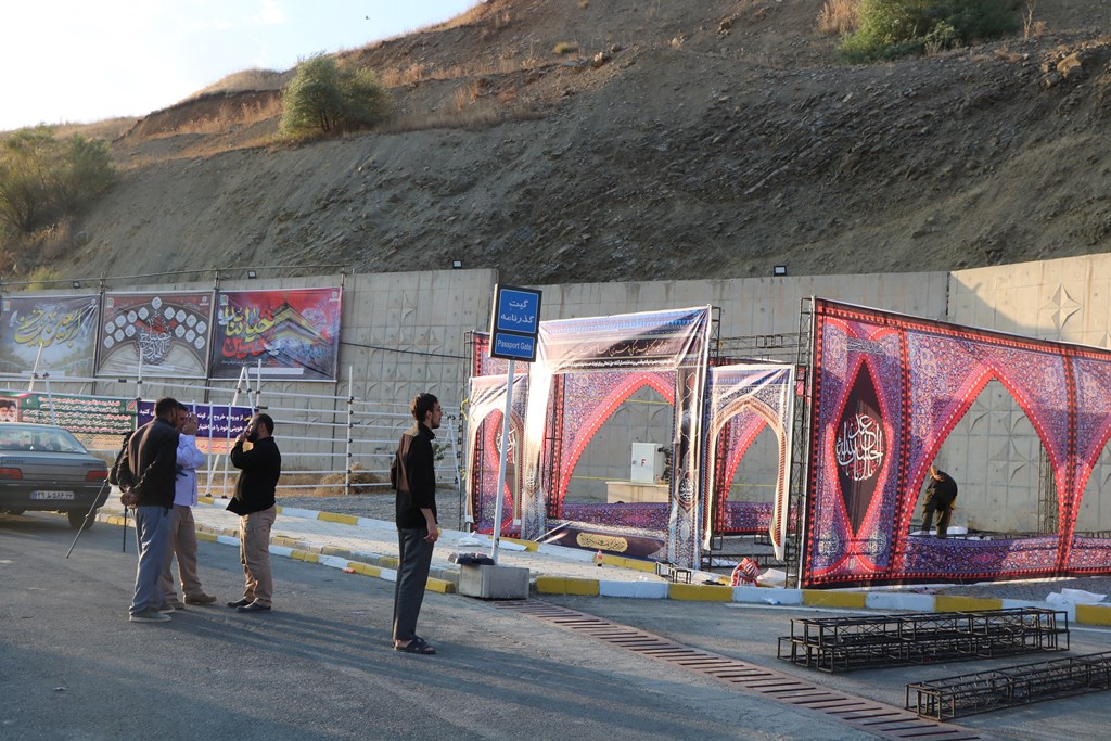 قرارگاه مرکزي فرهنگي وهنري «امام جعفرصادق (ع)» در مرز تمرچين برپا شد