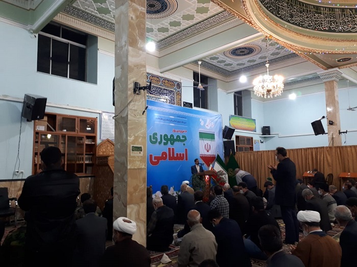 مراسم گراميداشت روز جمهوري اسلامي در مسجد امام رضا(ع)