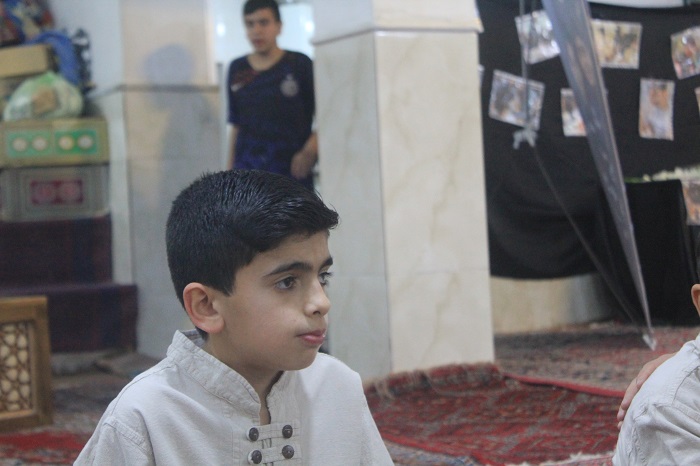 قاب تصاويري از همت نوجوانان مسجدي کانون انصارالمهدي (عج) بجنورد  در  يادبود رفقاي شهيدشان