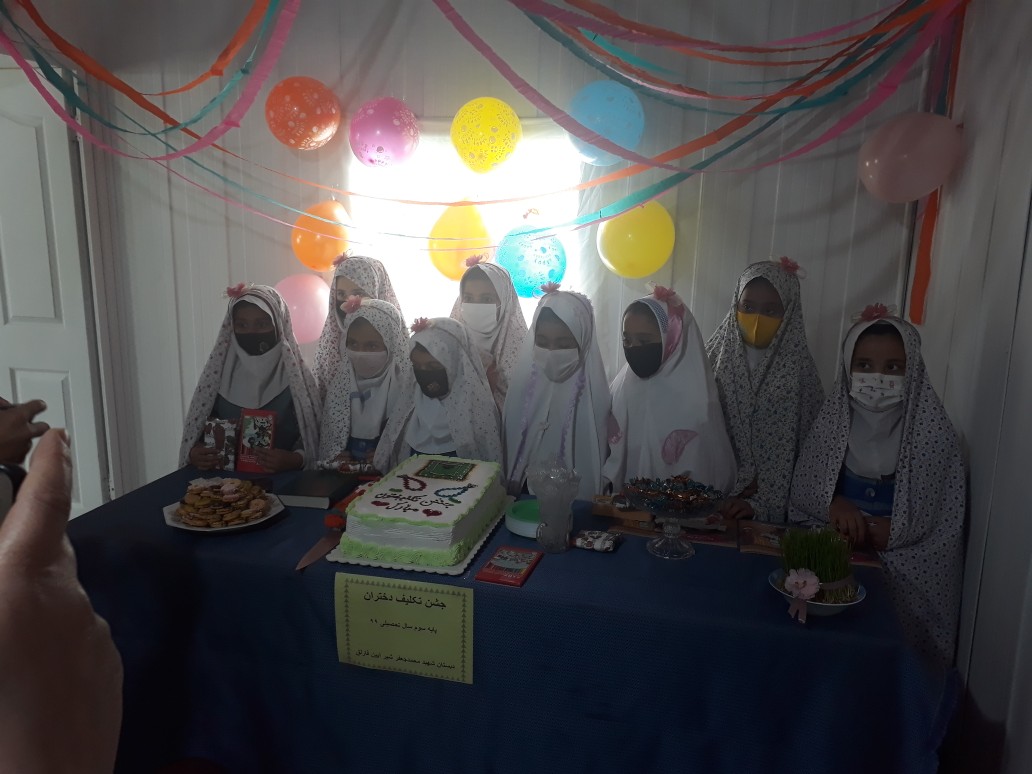 جشن تکليف شکوفه هاي 9 ساله روستاي قارلق بجنورد