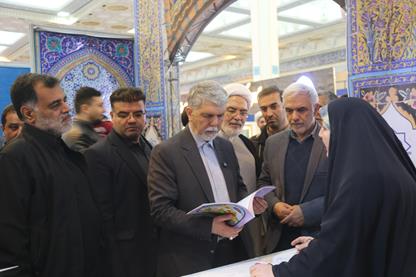 بازديد وزير فرهنگ و ارشاد اسلامي از بخش «مسجد، پايگاه قرآن»