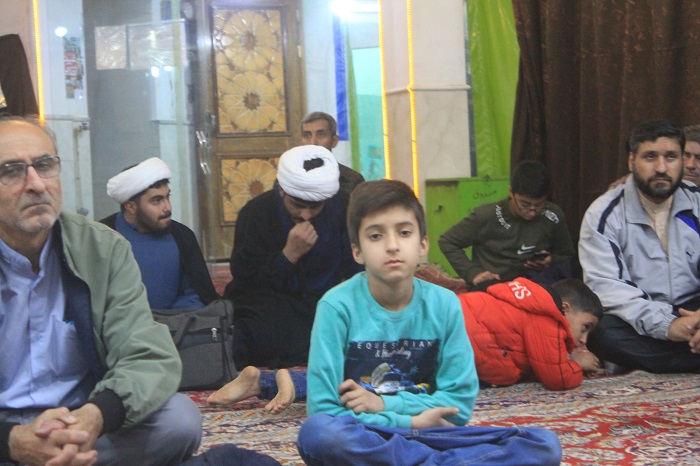 قاب تصاويري از همت نوجوانان مسجدي کانون انصارالمهدي (عج) بجنورد  در  يادبود رفقاي شهيدشان