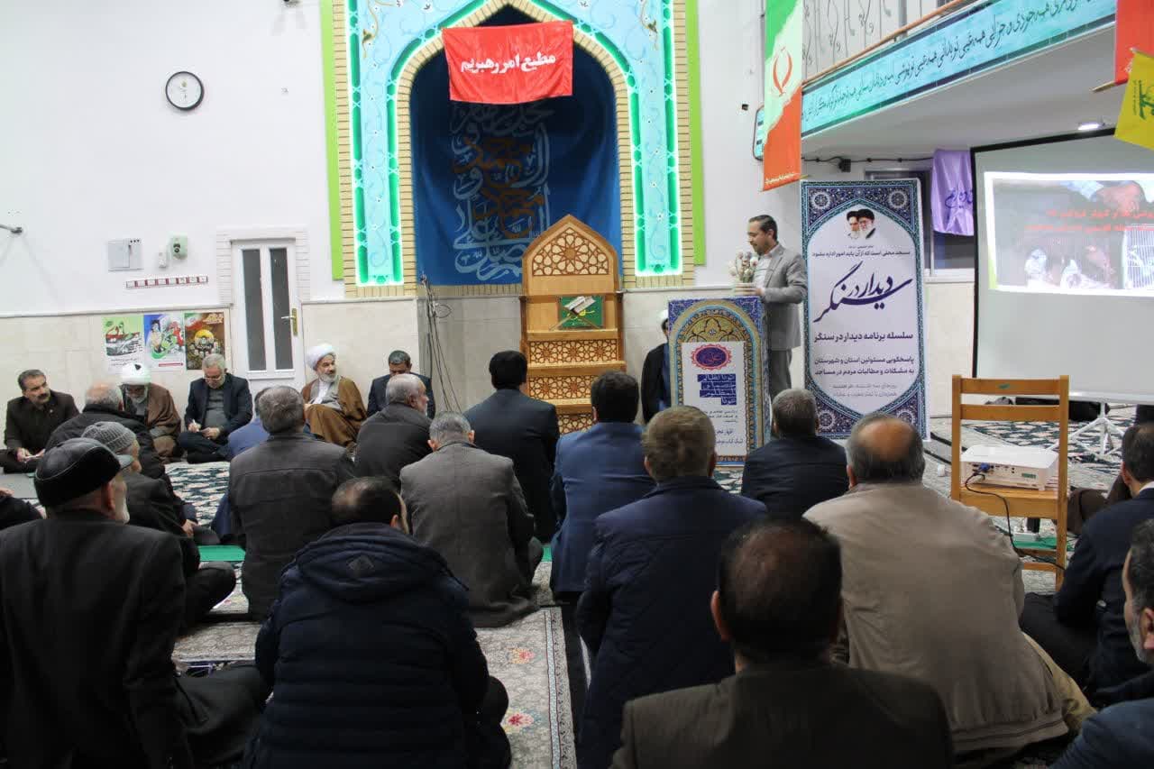 "ديدار در سنگر" به ميزباني بچه هاي کانون انصارالمهدي(عج) بجنورد