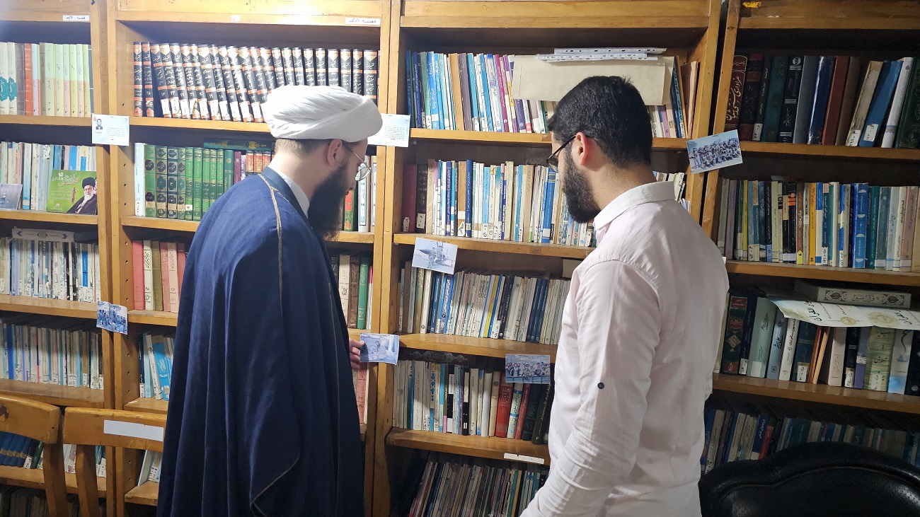 بازديد از کتابخانه کانون حاج صمد خان رشت