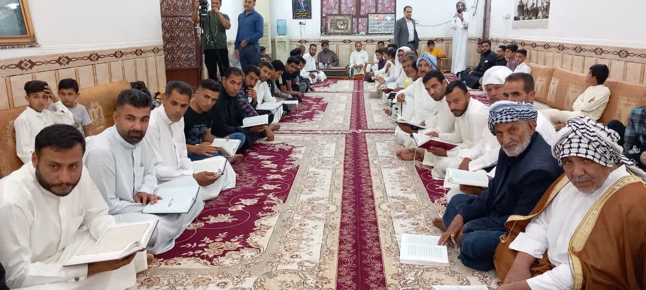 محفل انس با قرآن در روستاي سرخه
