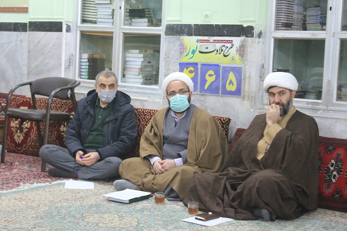 نشست هم انديشي ارکان مسجد با هدف اجراي جشن انقلاب در مساجد محوري بجنورد