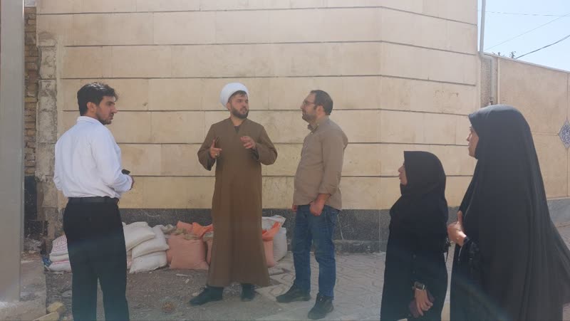 بازديد کارشناسان ستاد کانون هاي مساجد البرز از کانون هاي اشتهارد