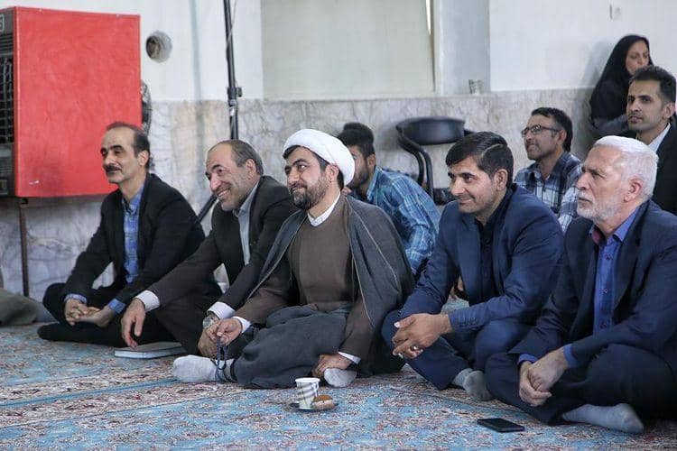 بازديد عضو تشخيص مصلحت نظام از فعاليت هاي جهادي جوانان مسجدي محله حر بجنورد