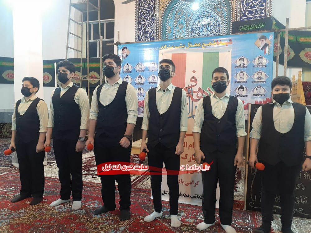 اجراي سرود" من انقلابي ام" توسط گروه سرود جوادالائمه(ع) مسجد تازه علم کشت سراي کومله