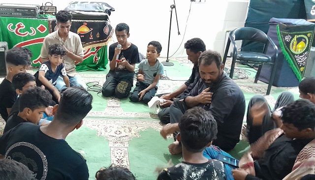 عزاداري نوجوانان مسجدي