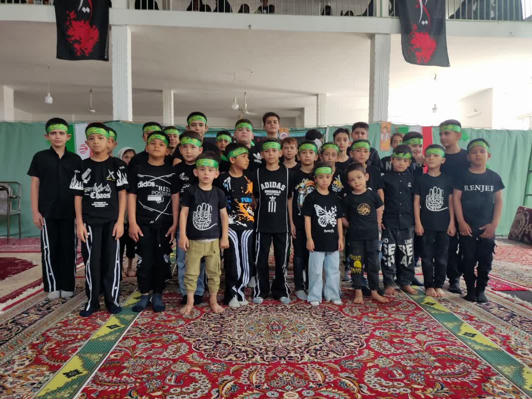 عزاداري بچه هاي مساجد استان مرکزي در تاسوعا و عاشوراي حسيني