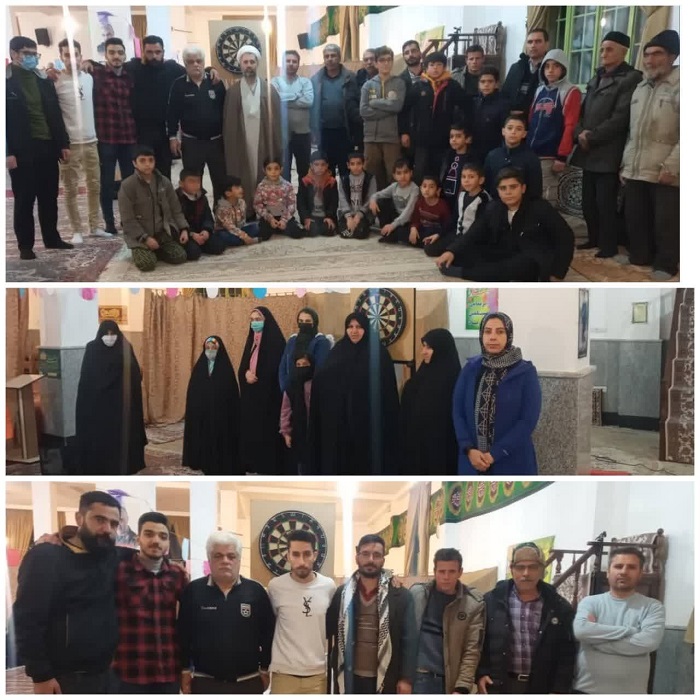 با همراهي ارکان مسجد در هفته زن؛ مسابقه دارت در کانون حضرت علي اکبر (ع) روستاي ينگ قلعه بجنورد
