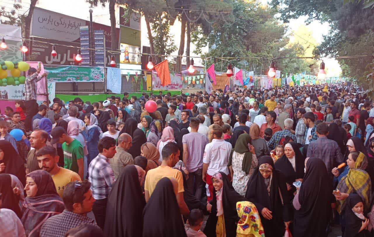 انعکاس جشن بزرگ غدير به همت اهالي مسجد و فعالان فرهنگي بجنورد در خبرگزاري مهر