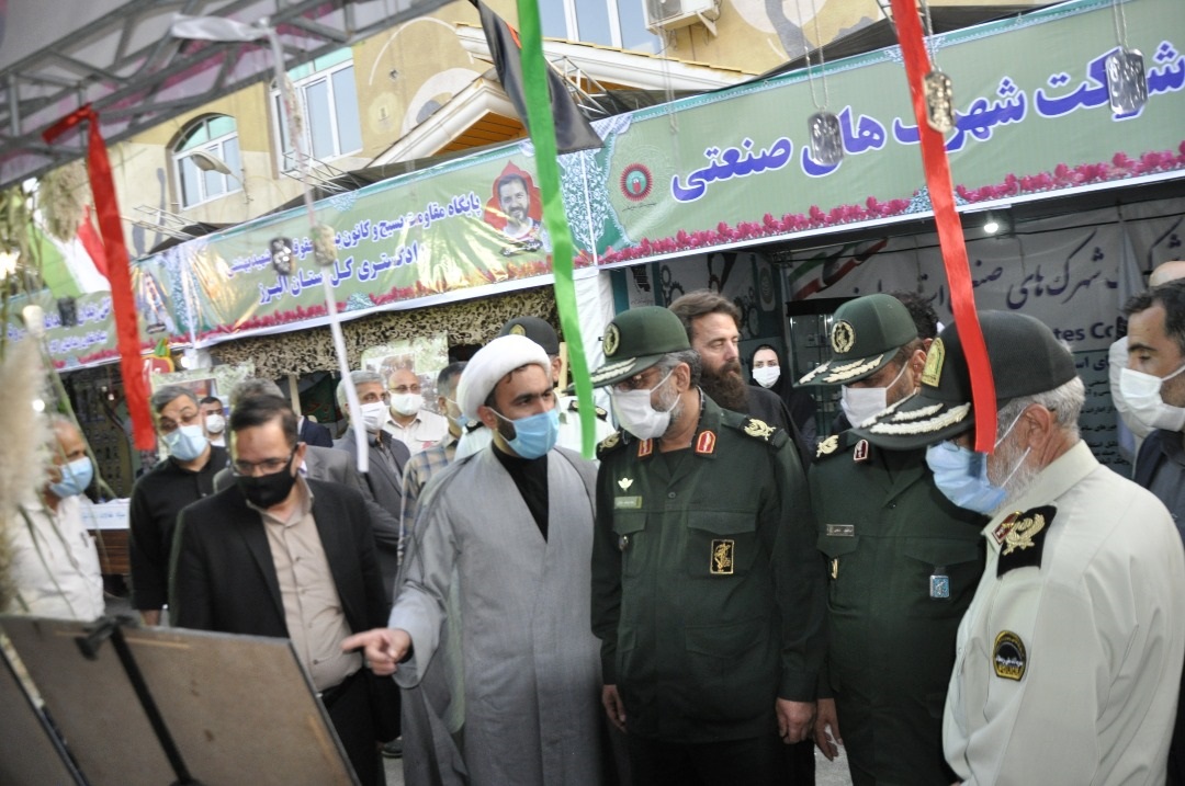 حضور فعال ستاد فهماي استان البرز در نمايشگاه اقتدار ۴۰ سالگي دفاع مقدس