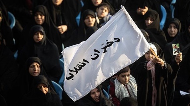 اجتماع دختران انقلاب به یاد دختران کابل در مسجد ۷۲ تن