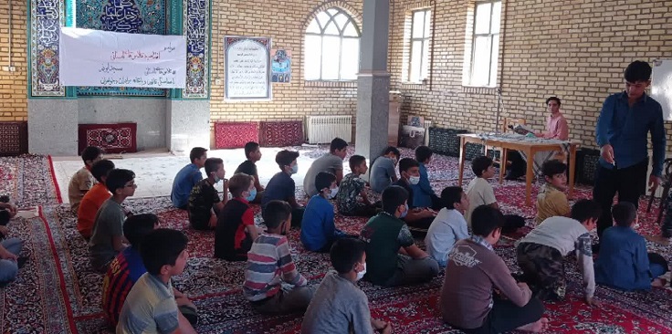 آیین افتتاحیه کلاس های تابستانی«بچه های آسمانی» در مسجد ابوذر زنجان برگزار شد