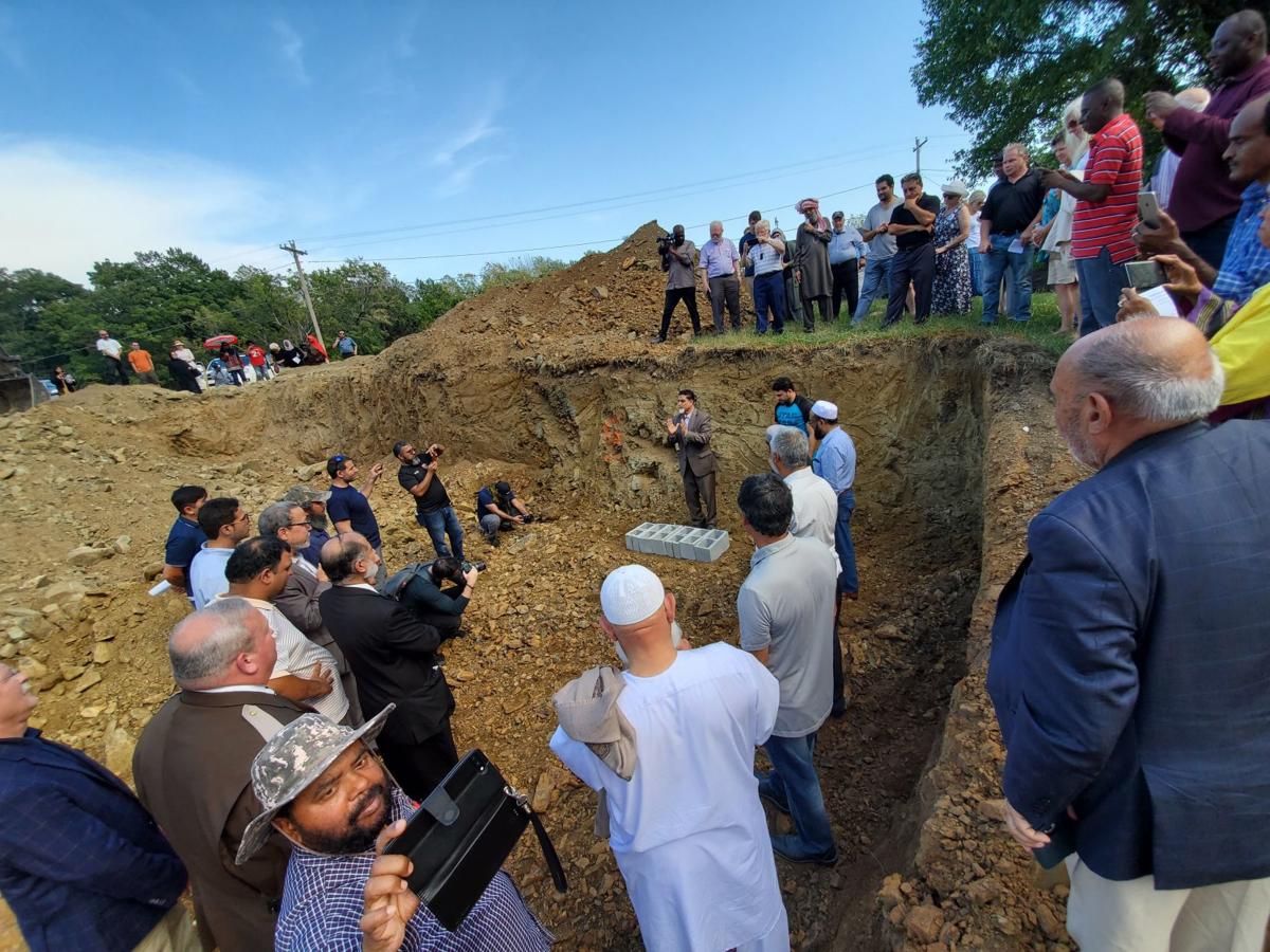 سنگ بنای اولین مسجد در «کالپپر» ویرجینیا گذاشته شد