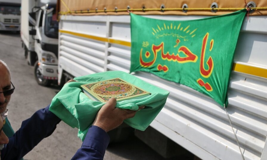 خدمه موکب علمداران حسینی جویبار جمعه راهی عراق می شوند