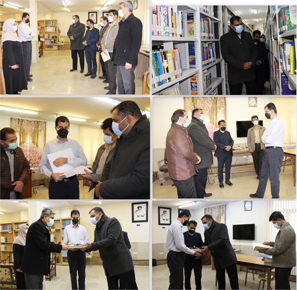 تقدیر از کتابداران کتابخانه عمومی شهید مصطفی خمینی(ره) اسلامشهر