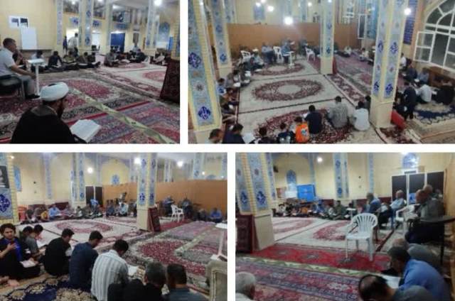 برگزاري محفل قرآني در مسجد المهدي (عج) زرقان به ياد جانباختگان حادثه بندرعباس