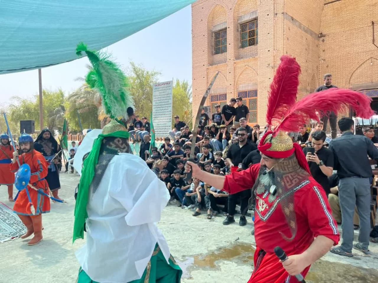 مجالس شبيهخواني در شهرهاي نجف و کربلا برگزار شد